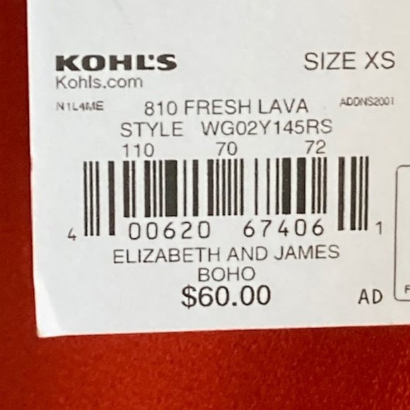 Lava Orange Dress - Picture 6 of 6